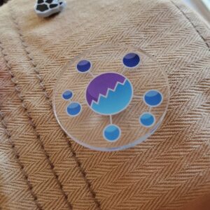 hasOptimization Acrylic Pin